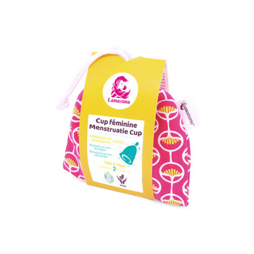 Cup féminine / Coupe menstruelle avec Pochette