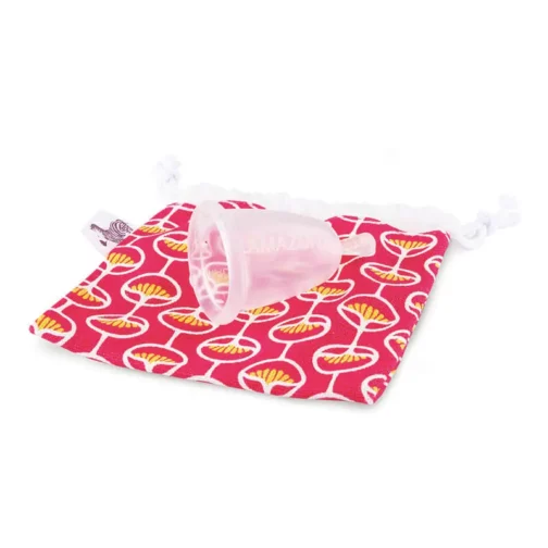Cup féminine / Coupe menstruelle avec Pochette – Image 3