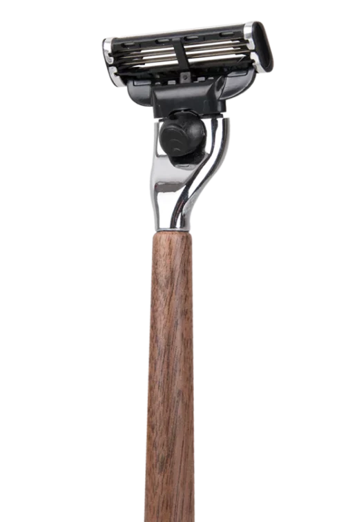 Rasoir en bois Mach 3 – Image 2
