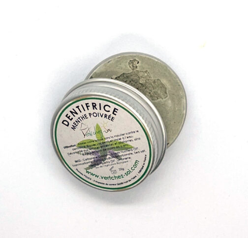 DENTIFRICE SOLIDE À LA MENTHE POIVRÉE