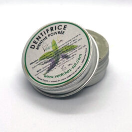 DENTIFRICE SOLIDE À LA MENTHE POIVRÉE